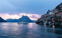 El lago de Lugano