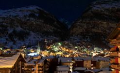 La ciudad de zermatt