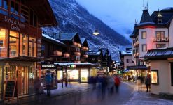 la ciudad de zermatt