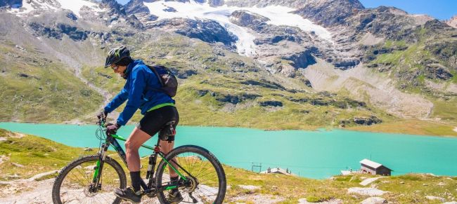 En bici por los lagos de suiza