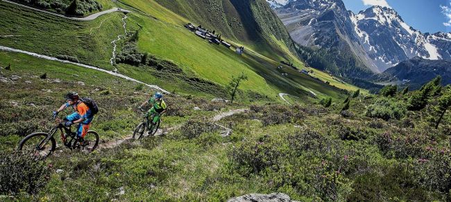 Ruta por suiza en BTT