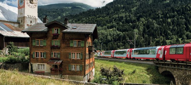Zermatt en el Glacier Express
