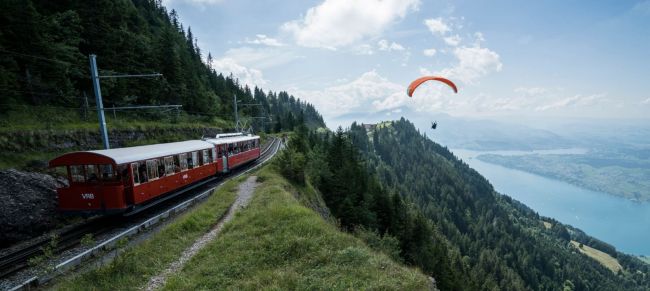 Tren de montaña a Rigi