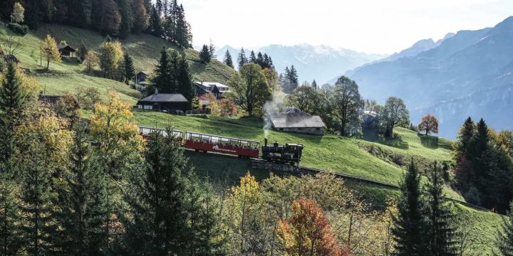 Gran ruta de Suiza en tren
